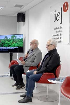 Ricardo Young e Marcos Buckeridge 