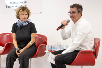 Lygia Barbosa e Pedro Saad