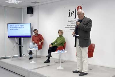 Jorge José Pereira Filho, Francesca Columbu e René Mendes 