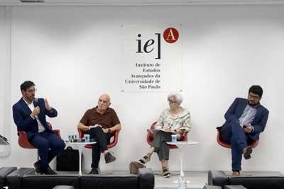 Feliciano Guimarães, Eduardo Viola, Lourdes Sola e Guilherme Casarões