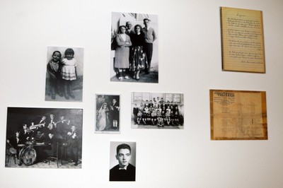 Detalhe da Exposição Alfredo Bosi - Eixo "Infância e juventude"