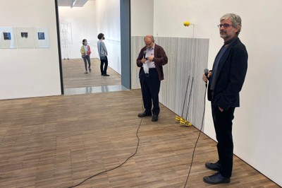Abertura da exposição Grace at the boundary of knowledge