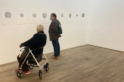 Abertura da exposição Grace at the boundary of knowledge