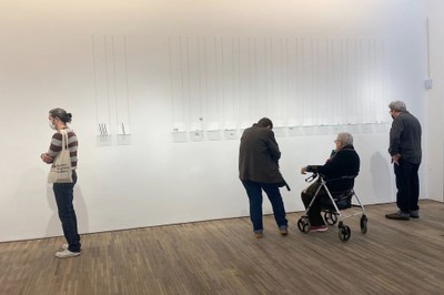 Abertura da exposição Grace at the boundary of knowledge