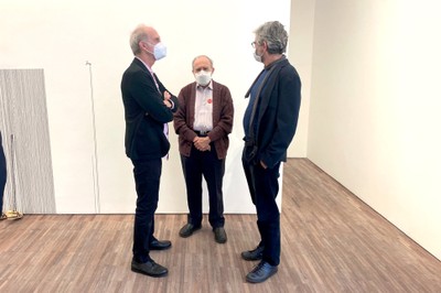 Abertura da exposição Grace at the boundary of knowledge