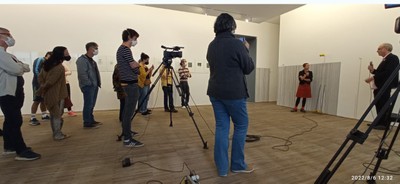 Público visita exposição 