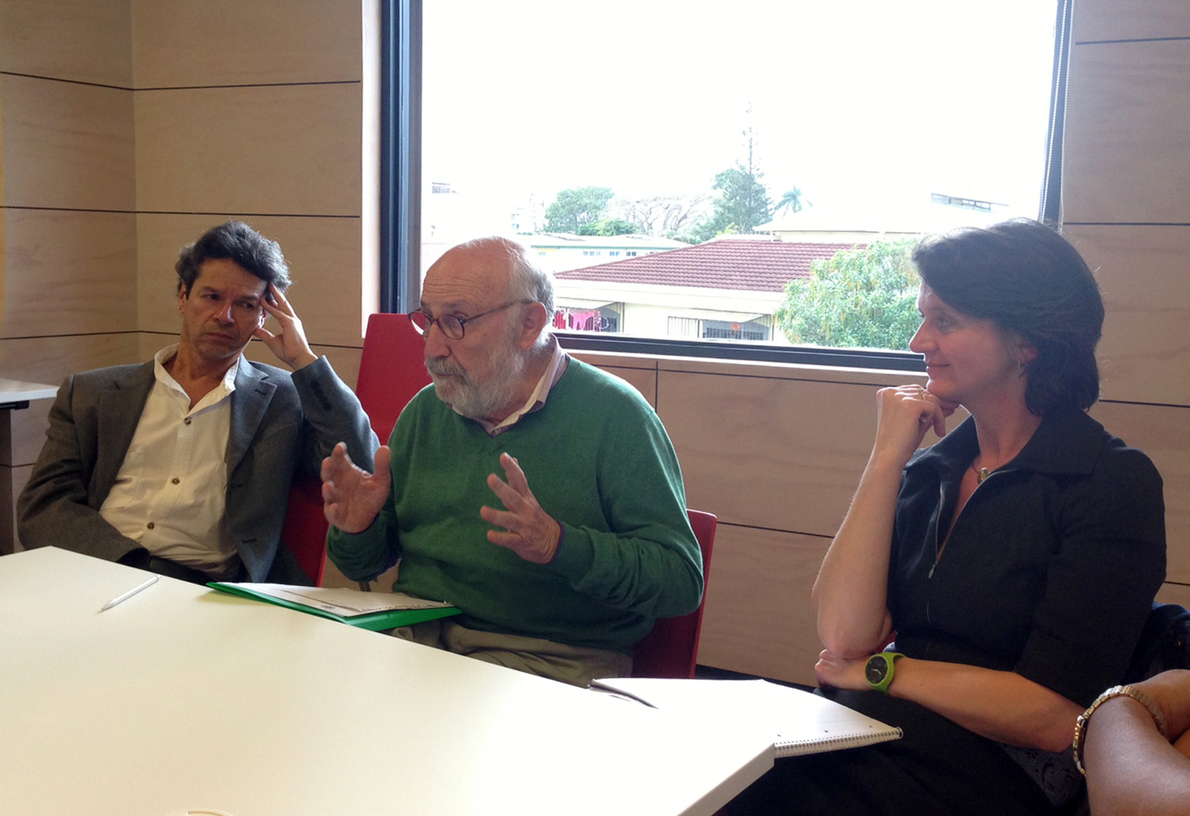 Bernal Herrera Montero, Juan Manuel Rojo e Britta Padberg