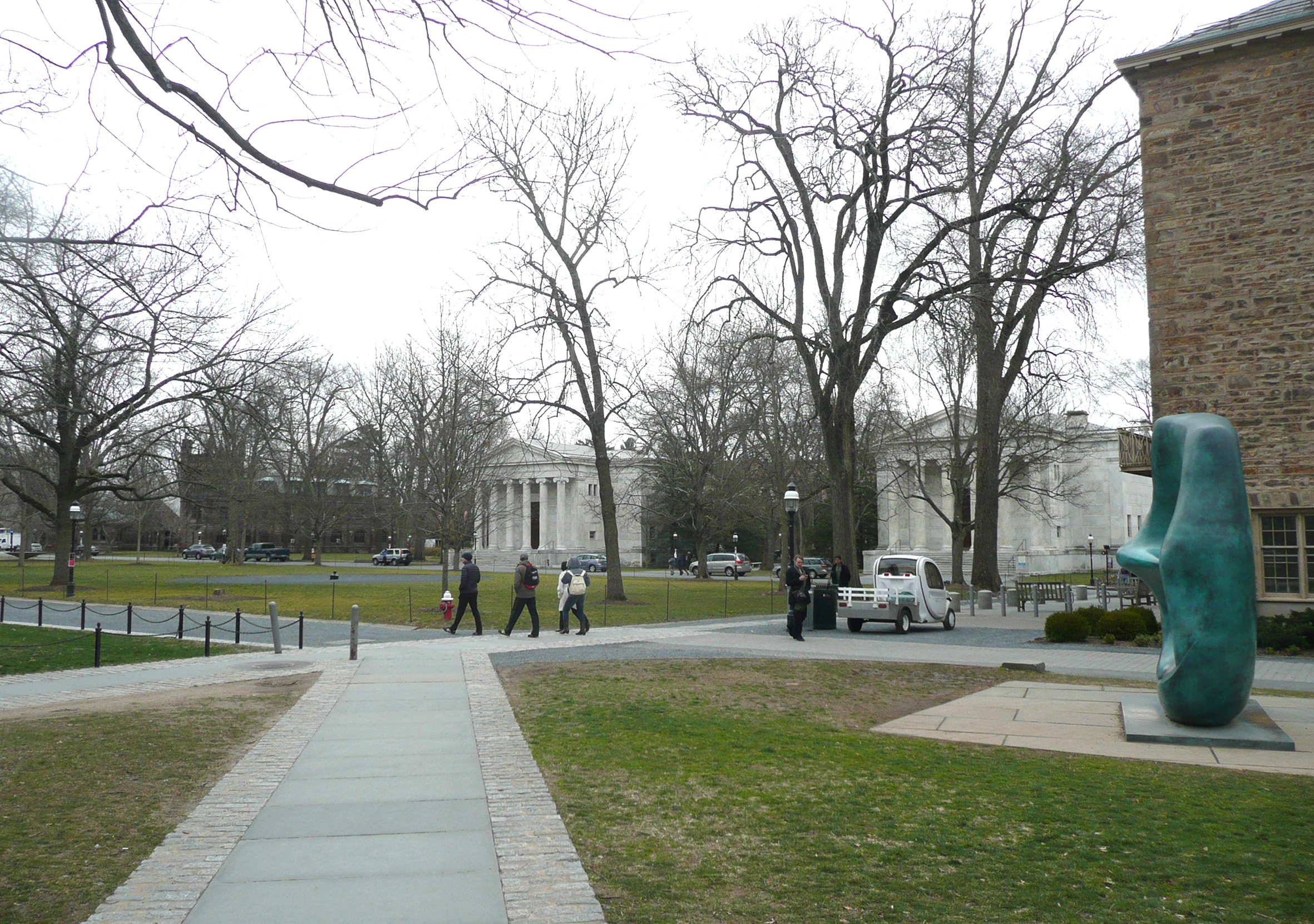 Vista geral campus Univerisidade Princeton