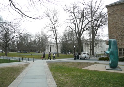 Vista geral campus Univerisidade Princeton
