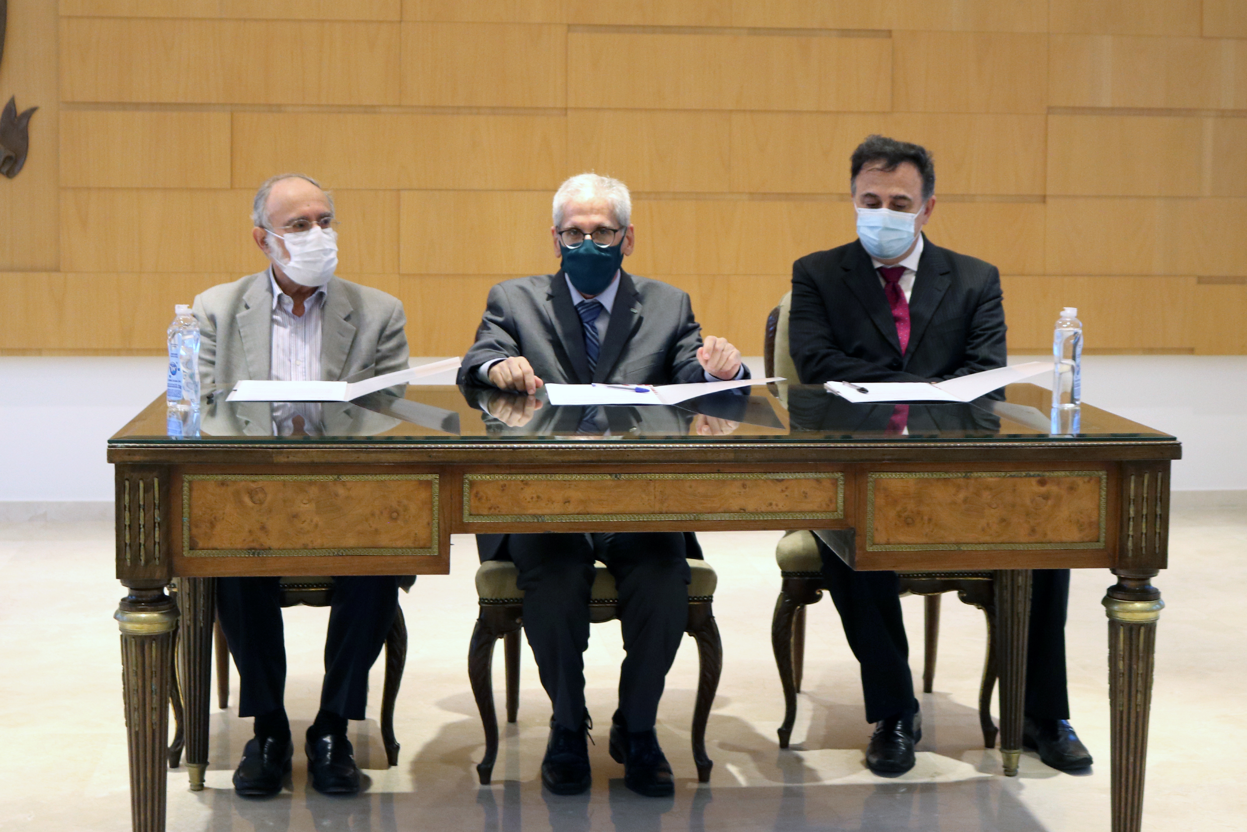 Guilherme Ary Plonski, Paulo Alberto Nussenzveig e Marcelo Knörich Zuffo