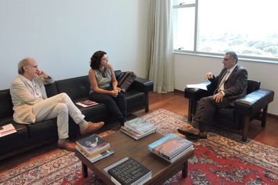 Martin Grossmann, Eliana Sousa Silva e Vahan Agopyan