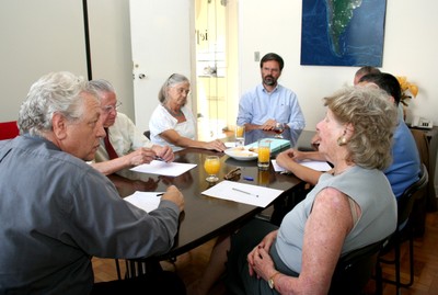João Steiner, Eduardo Krieger, Sylvia Leser de Mello, Carlos Henrique de Brito Cruz, Fernando Leça, Marilda Gifalli, Bertha Becker