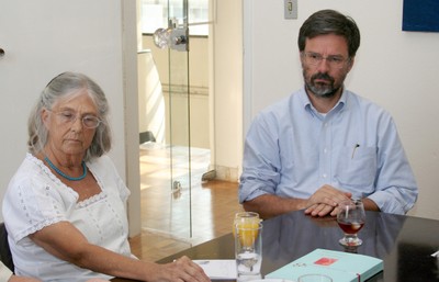 Sylvia Leser de Mello e Carlos Henrique de Brito Cruz