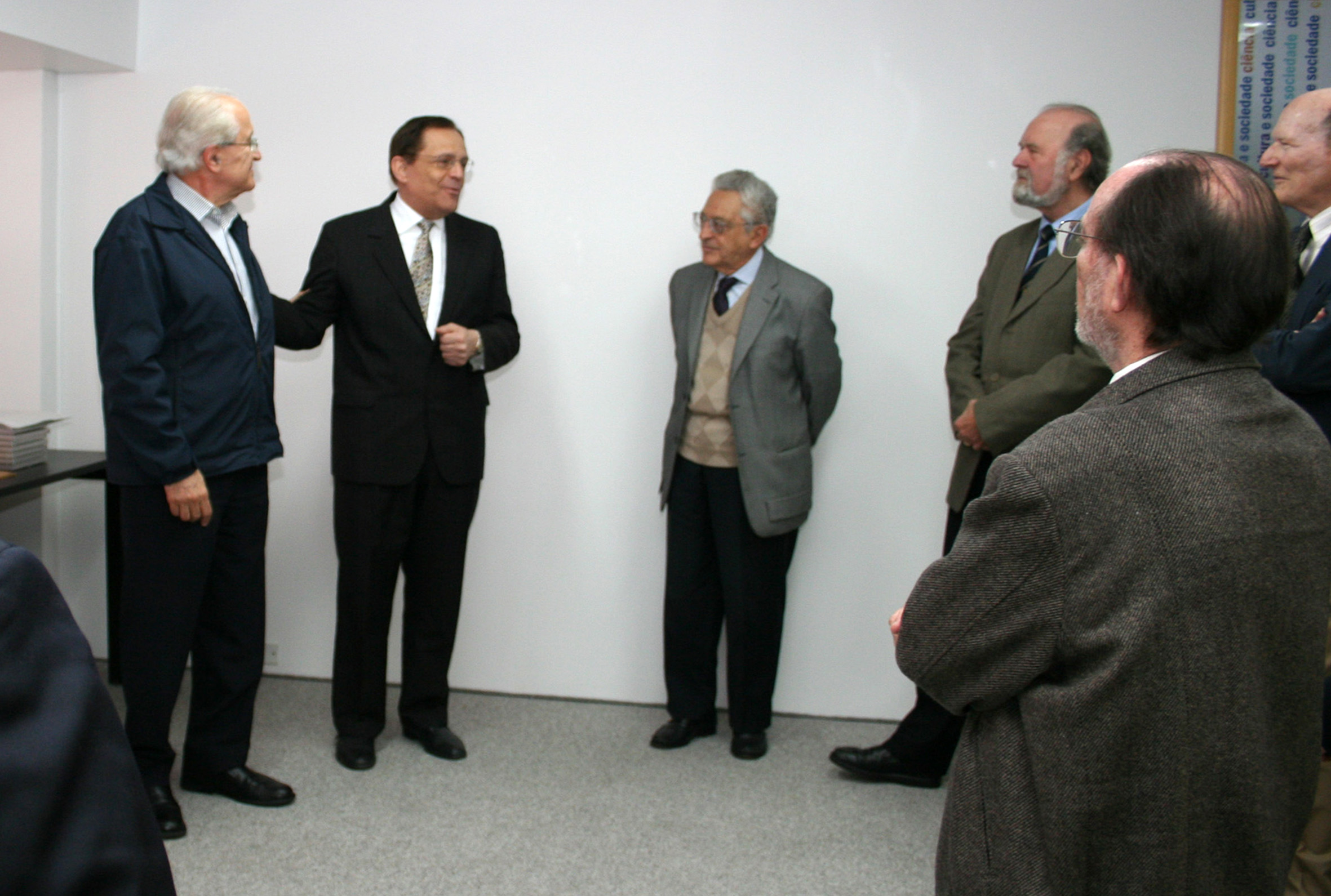 César Ades, João Grandino Rodas, Alfredo Bosi, Umberto Cordani, Hernan Chaimovich e Gerhard Malnic