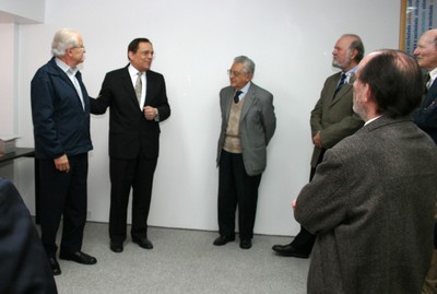 César Ades, João Grandino Rodas, Alfredo Bosi, Umberto Cordani, Hernan Chaimovich e Gerhard Malnic