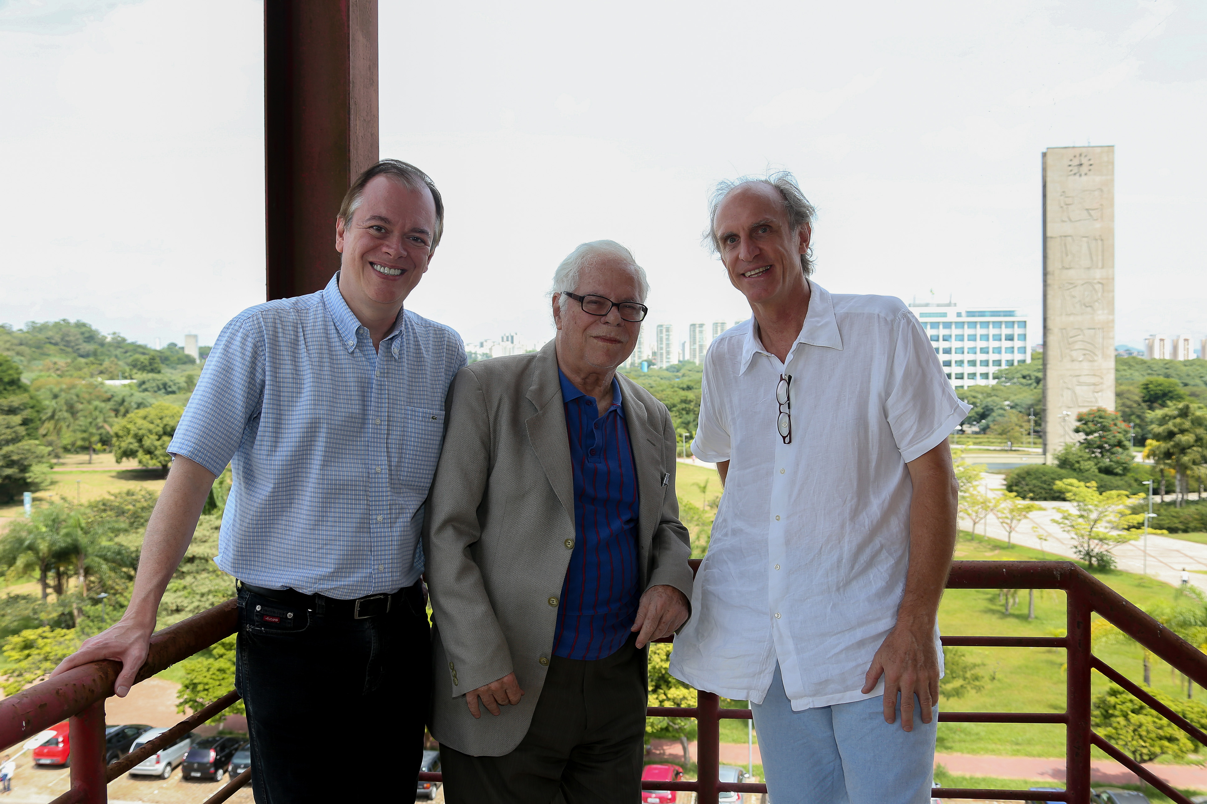 Marcos Cuzziol, Sérgio Paulo Rouanet e Martin Grossmann