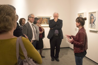 Antes da cerimônia, os participantes visitaram a mostra "Picasso: Mão Erudita, Olho Selvagem"