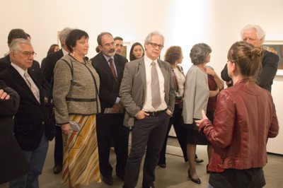 Antes da cerimônia, os participantes visitaram a mostra "Picasso: Mão Erudita, Olho Selvagem" 