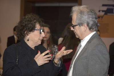 Rebeca Scherer e Marcos Buckeridge