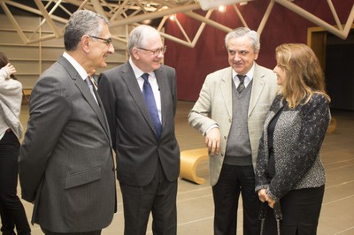 Vahan Agopyan, Marco Antonio Zago, Ignacio Maria Poveda Velasco e Patrícia Iglecias