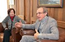 Maria Helena Capelato e Martin Grossmann