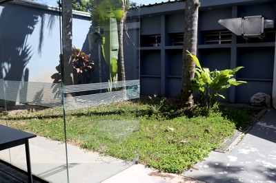 Jardim externo
