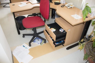 Sala da Divisão de Comunicação
