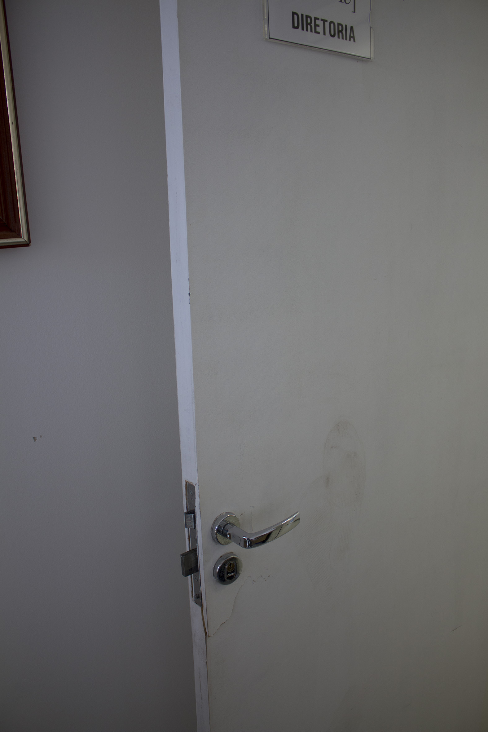 Porta de Entrada da Sala da Diretoria