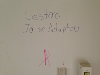 Detalhe de Pichação