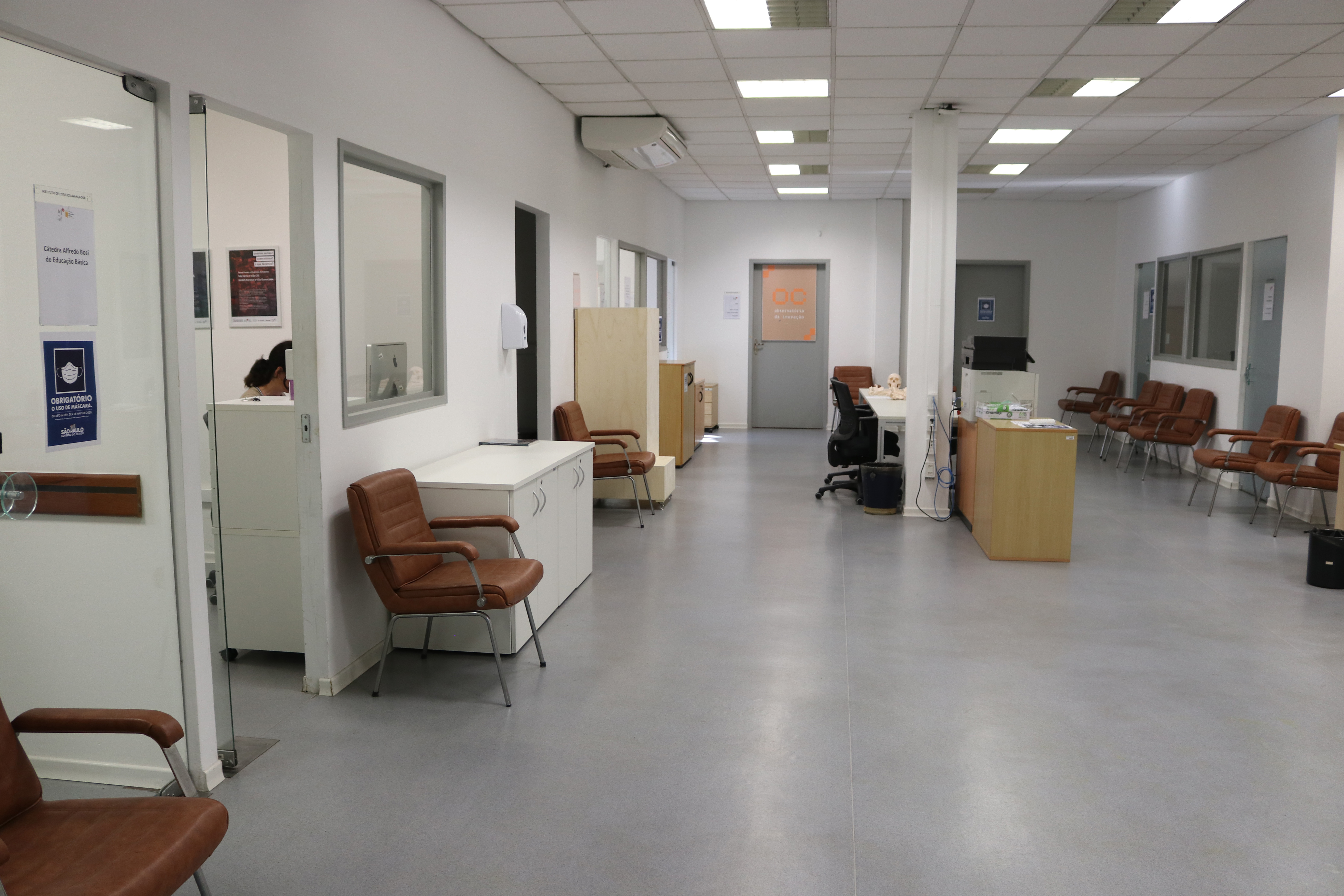 Sala dos pesquisadores