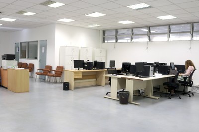 Sala dos pesquisadores