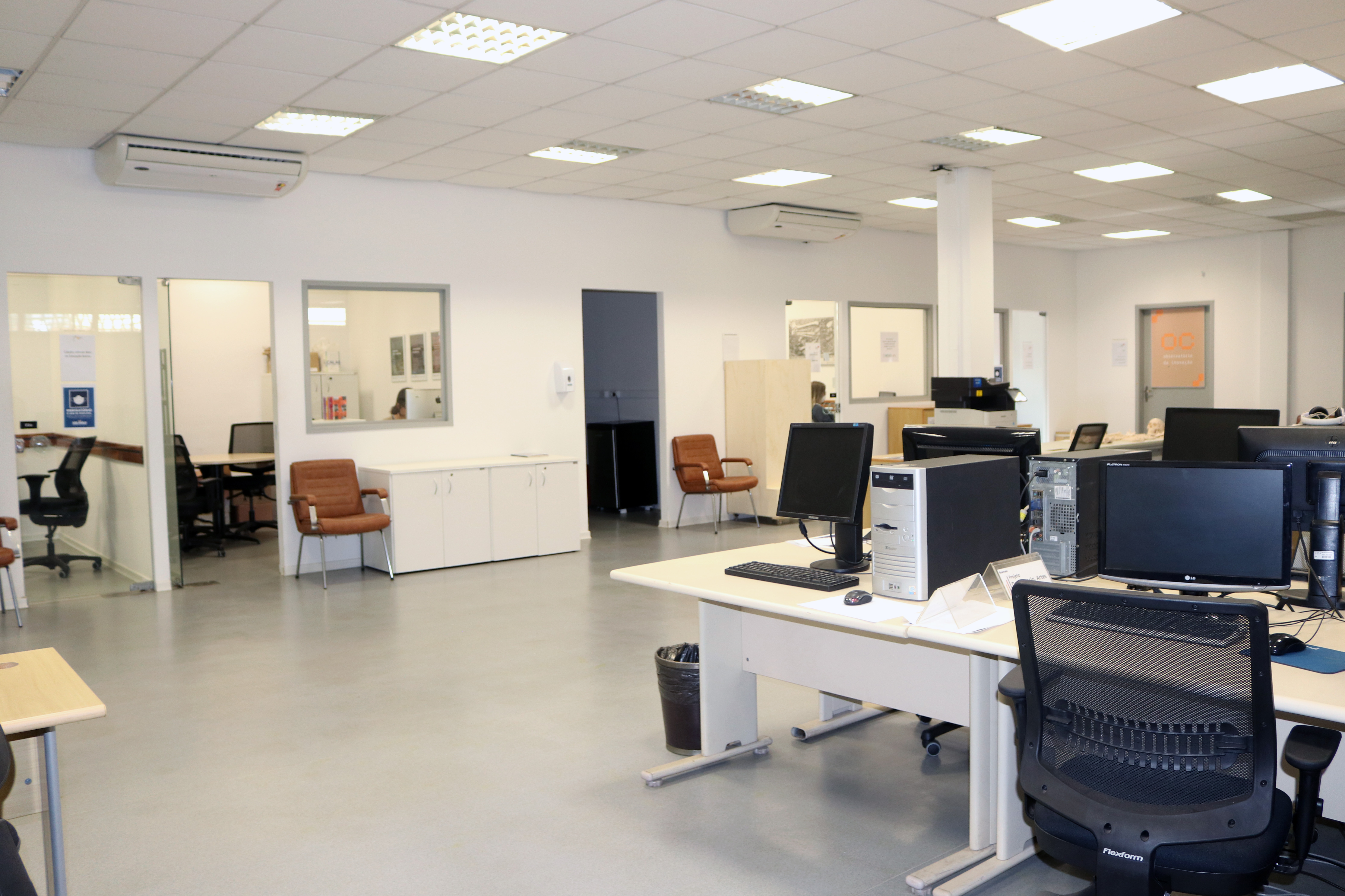 Sala dos pesquisadores