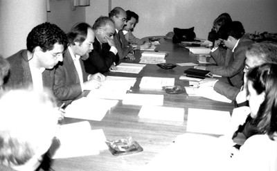 Pesquisadores do Fórum Capital Trabalho