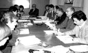Reunião de pesquisadores do Fórum Capital Trabalho