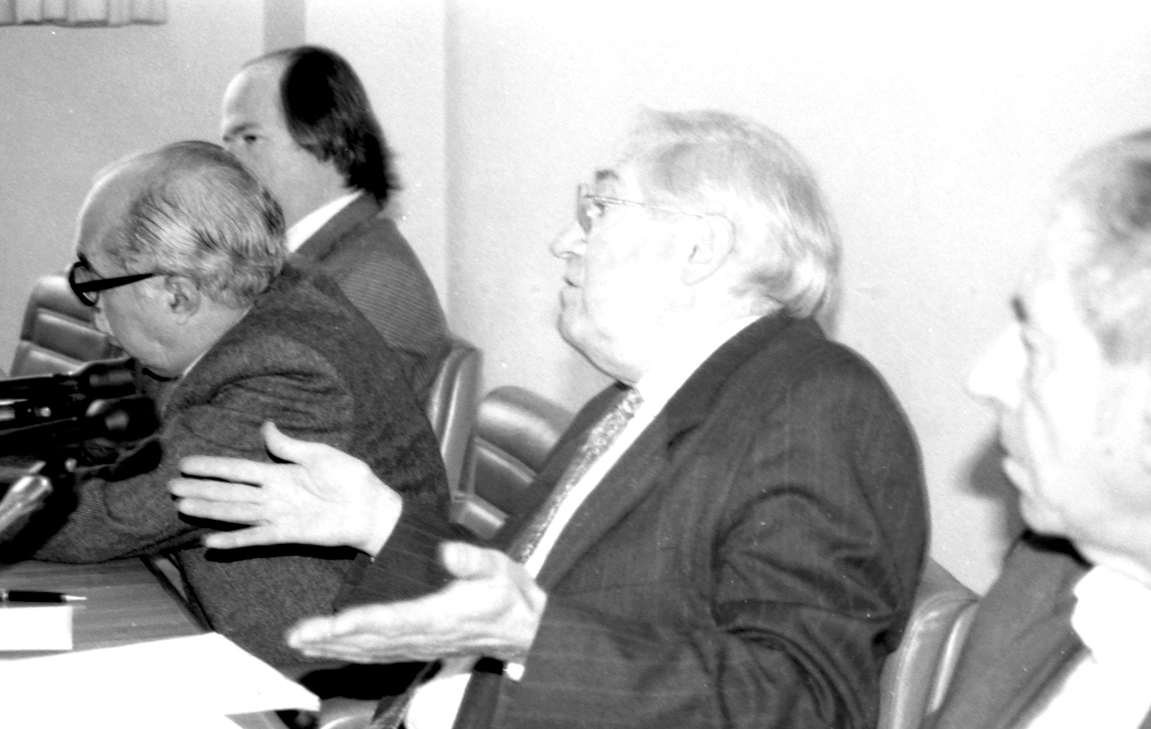 Jacques Marcovitch, ..., Gustavo Beyhaut e Aziz Ab'Saber