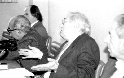 Jacques Marcovitch, ..., Gustavo Beyhaut e Aziz Ab'Saber