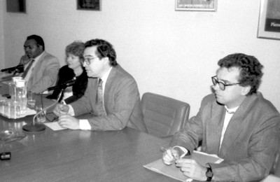 Felisberto Damasceno, Maria Manuela Carneiro da Cunha, Carlos Frederico Marés e Márcio Santilli 