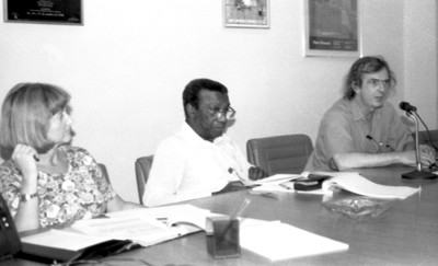 Suzana Pasternak, Milton Santos E Phillip Gun