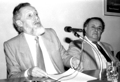 Alberto da Costa e Silva e Fernando Perrone