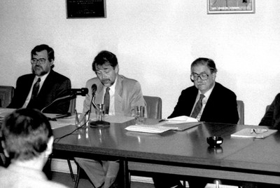 Sergio Serra e Amaury Porto de Oliveira