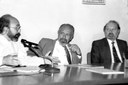 Gildo Marçal Brandão, Oliveiros Ferreira e Umberto Cordani 