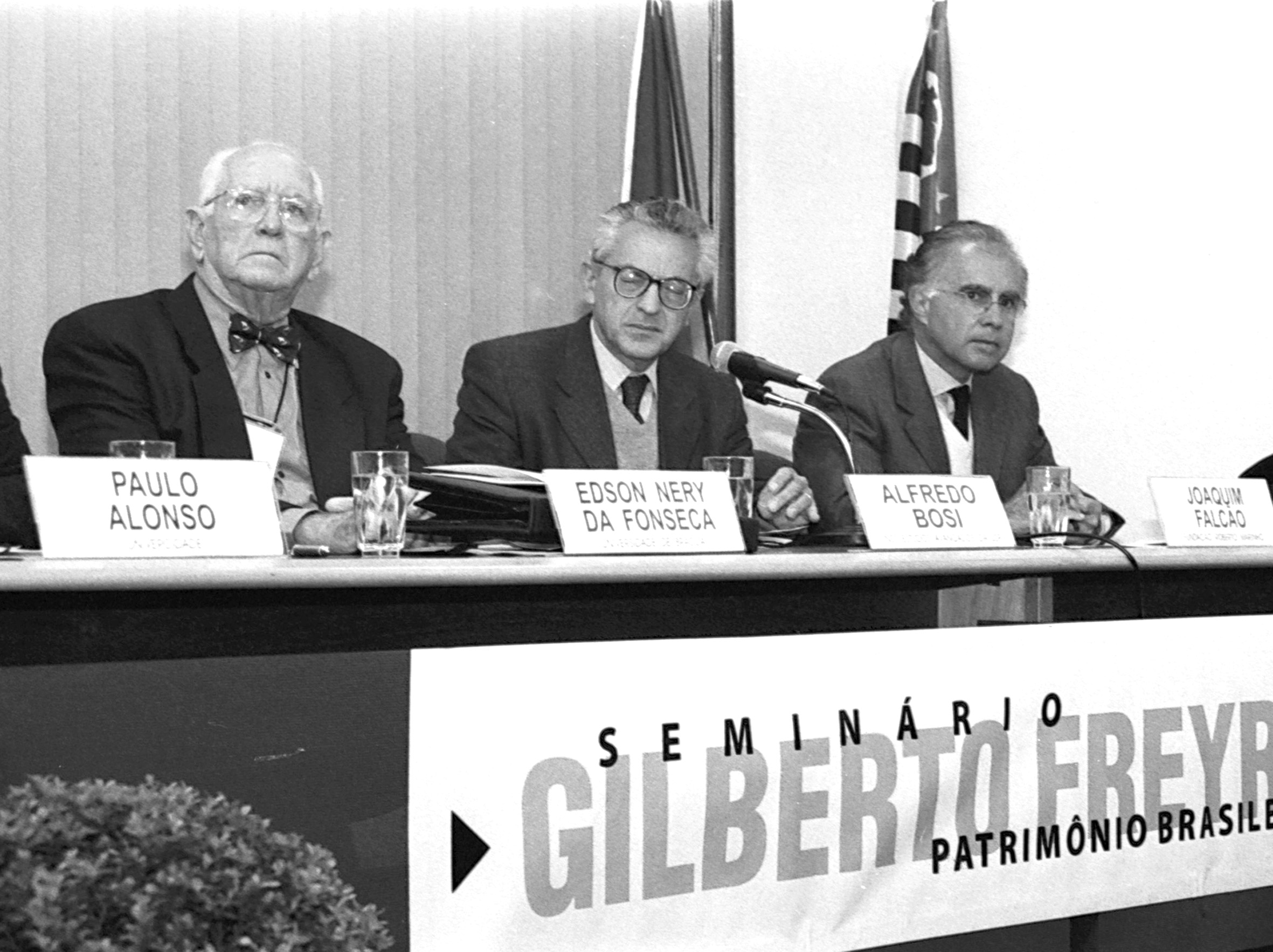 Edson Nery da Fonseca, Alfredo Bosi e Joaquim Falcão