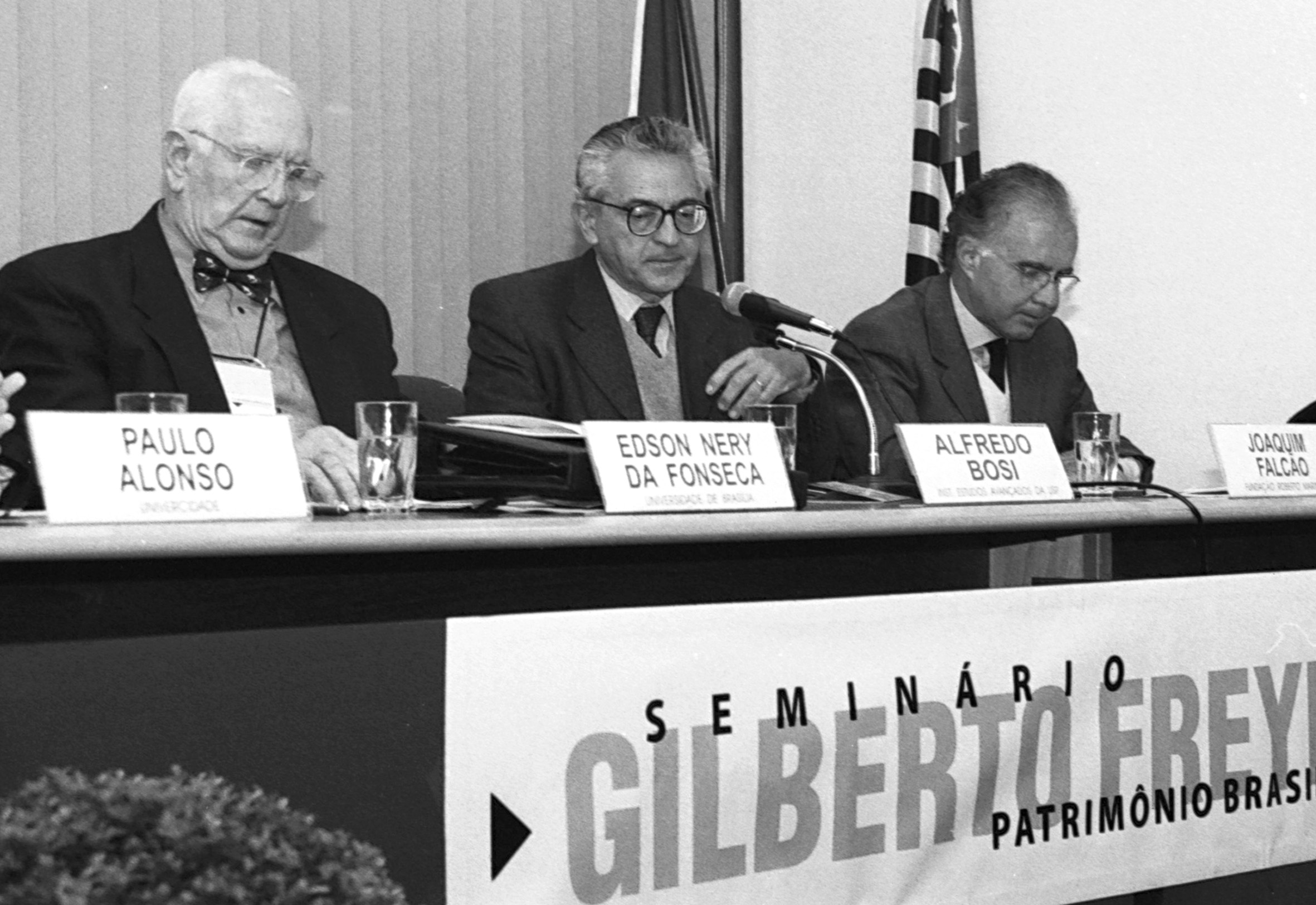 Edson Nery da Fonseca, Alfredo Bosi e Joaquim Falcão