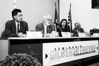 Tarcísio Costa, Carlos Guilherme Mota, Rosa Maria Araújo e Antonio Dimas