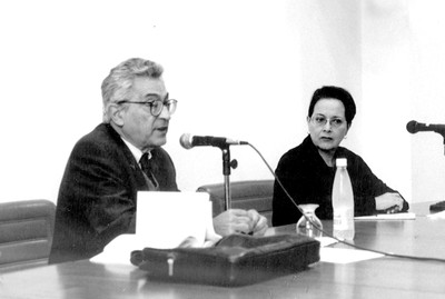 Alfredo Bosi e Leyla Perrone-Moisés