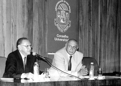 Eduardo Moacyr Krieger e José Israel Vargas