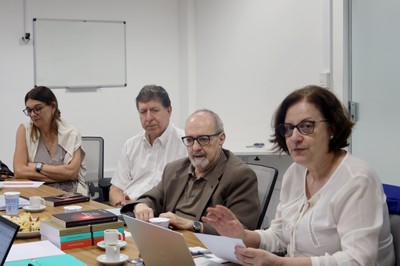 Elisabete Moreira Assaf, José Eduardo Krieger, Sergio Adorno e Roseli de Deus Lopes