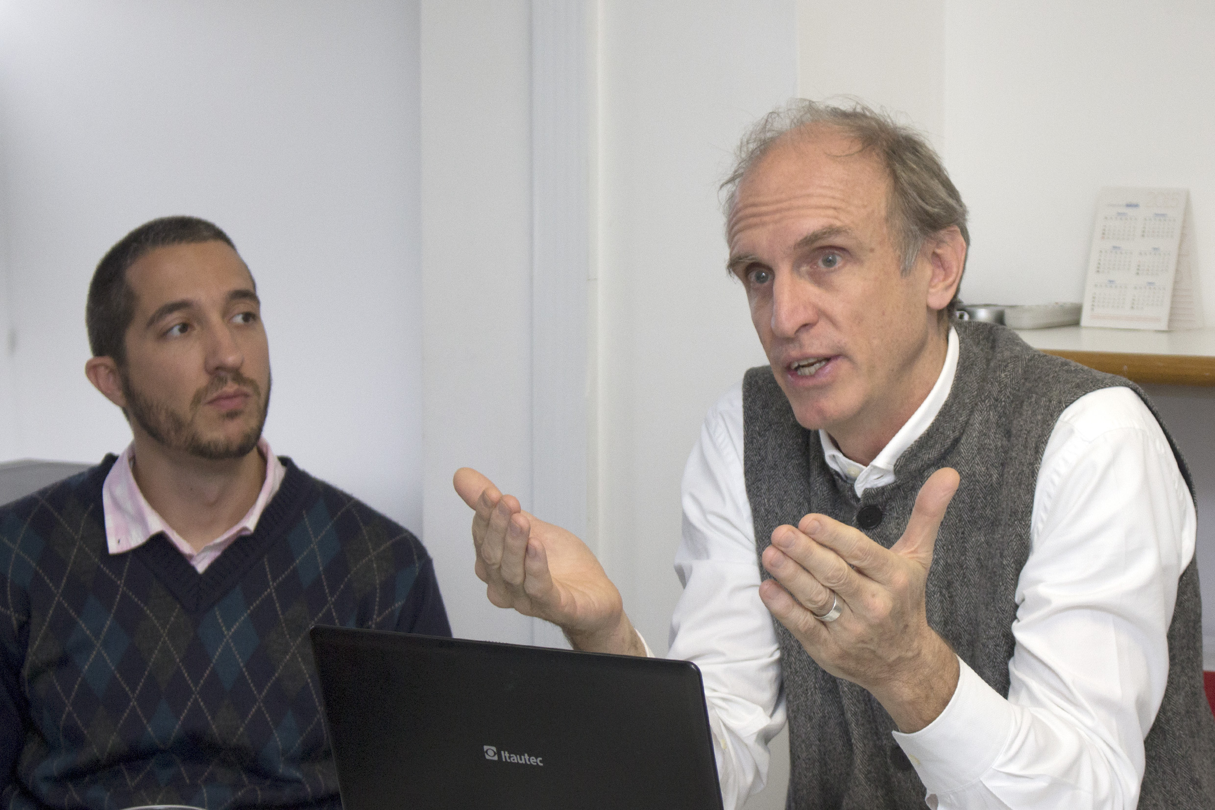 Rafael Borsanelli e Martin Grossmann