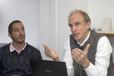 Rafael Borsanelli e Martin Grossmann