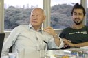 Sedi Hirano e Tomás Costa de Azevedo